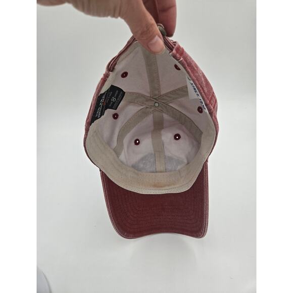 New Era Heritage Arjansas Razorbacks Adjustable Strap-Back Baseball Cap - Picture 6 of 6